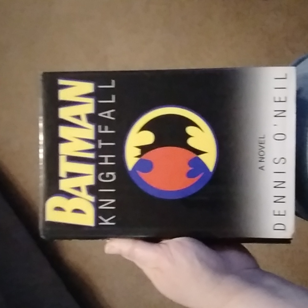 1994 Batman Knightfall novel with dust jacket